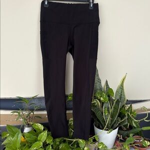 Black High-Waisted Leggings